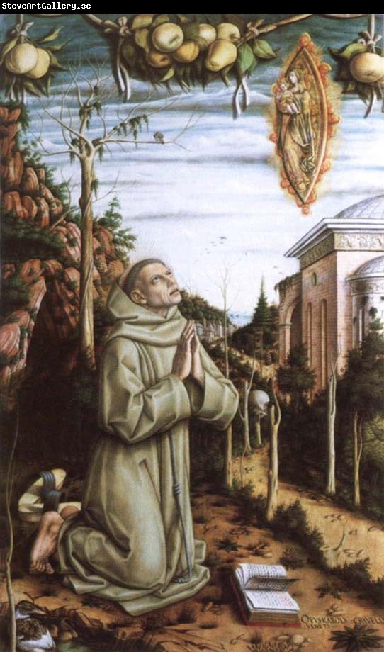 Carlo Crivelli the vision of the blessed gabriele
